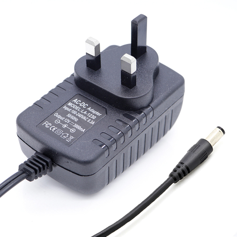 Adaptateur électrique 9V 12V 1A | Ue US UK, 3V 5V 6V 7V 7.5V 0,5a 1A 2A DC, chargeur électrique 5.5x2.5MM, régulation ► Photo 1/6