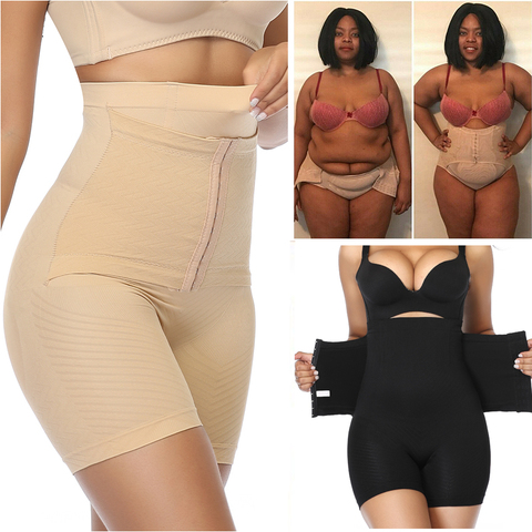 Femmes Shapewear ventre contrôle culottes sous-vêtements amincissants taille formateur corps Shaper bout à bout modélisation sangle taille haute ceinture ► Photo 1/6