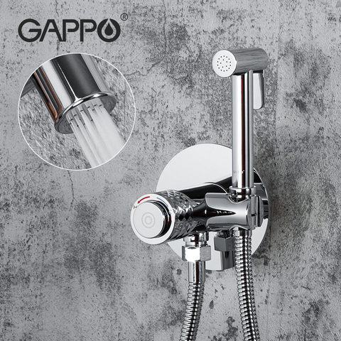 GAPPO robinet de salle de bain Bidet douche en laiton massif Bidet robinet musulman Ducha hygiénique douche eau chaude froide mitigeur robinet de toilette ► Photo 1/6