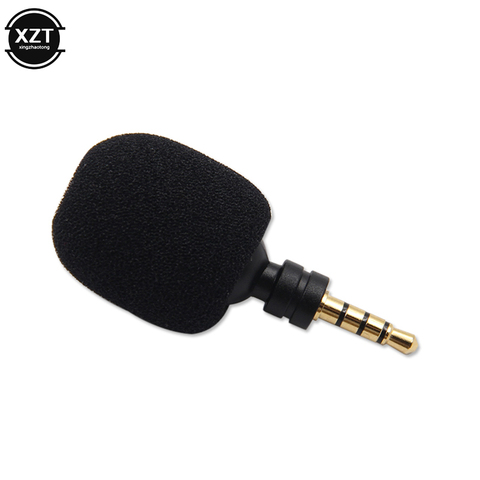 Mini Microphone omnidirectionnel Mono/stéréo/3.5mm Aux micro Audio pliable en flexion pour dispositif d'enregistrement d'ordinateur de téléphone portable ► Photo 1/6