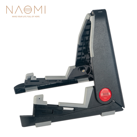 NAOMI Aroma support de guitare pliant support de guitare noir pour guitare acoustique électrique support de guitare pièces accessoires nouveau ► Photo 1/6