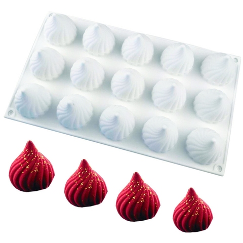 Moules en Silicone de style conte russe | Outils de décoration de gâteaux pour la cuisson des glaces, chocolat, truffe, Dessert en Mousse, ustensiles de cuisson ► Photo 1/6