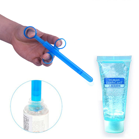 Applicateur de lubrifiant de sexe Anal, outils d'injecteur de lavement, seringue de lubrifiant, lanceur de Libido, jouets érotiques pour adultes, stimulateur sexuel pour femmes ► Photo 1/6