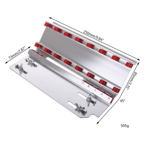 Machine manuelle de coupe de carrelage à 45 degrés, chanfreinage à chanfrein en céramique, alliage d'aluminium 28TC ► Photo 1/6