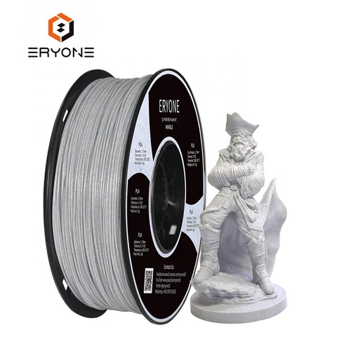 Eryone – Filament pour impression 3d, consommable d'imprimante en plastique PLA, effet marbre, 1.75mm de diamètre, sous forme de bobine de 1kg ► Photo 1/6