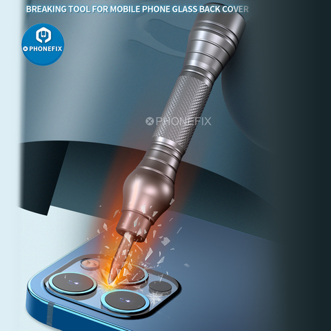 Mécanicien iRock 5 arrière verre casser stylo téléphone Mobile cassé arrière verre briser outil fissuré réparation Auto-ressort verre Blaster ► Photo 1/6