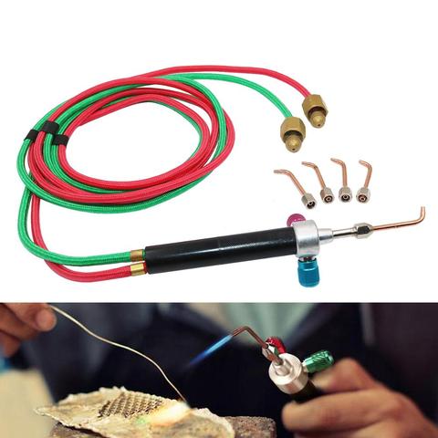 Mini torche de soudage Smith, équipement de soudage d'or, outil d'orfèvrerie pour outils de bijouterie avec 5 embouts ► Photo 1/4