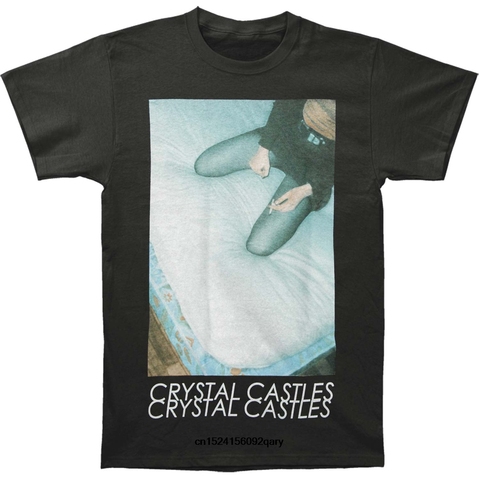 Hommes drôle t-shirt femmes Cool t-shirt cristal châteaux grand cerf mode-chemise ► Photo 1/6