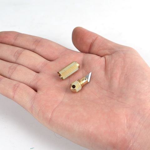 Couteau de Capsule d'outil de coupe de pendentif de Mini outil portatif multifonctionnel d'edc d'acier inoxydable ► Photo 1/6