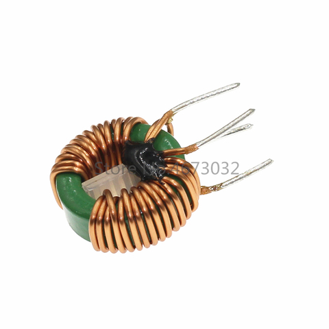 Inductance de filtre annulaire en Mode commun, 5 pièces, 2mh 5A, 0.7 fils, anneau de starter, 14x9x5mm ► Photo 1/2