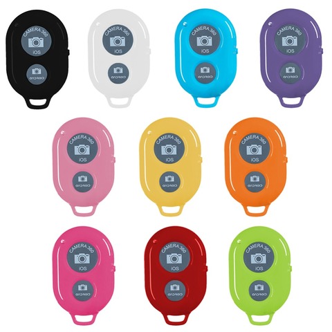 Bluetooth télécommande bouton sans fil contrôleur retardateur caméra bâton obturateur déclencheur téléphone monopode Selfie pour ios ► Photo 1/6