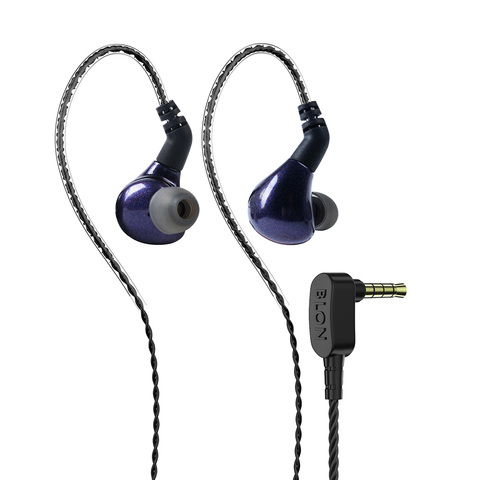 BLON – écouteurs intra-auriculaires avec diaphragme en carbone, 10mm, hi-fi, DJ, oreillettes de Sport, de course, avec câble à 2 broches, bl03, BL-03 ► Photo 1/6