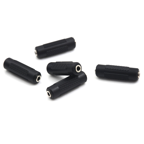 3.5mm femelle à 3.5mm nickelé femelle Audio adaptateur stéréo Jack coupleur Extender connecteur pour écouteurs ► Photo 1/6