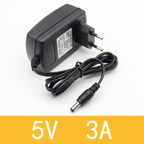 Adaptateur d'alimentation, 5V, 3a, DC, 5V, DC, 3000ma, 1 pièce, chargeur pour boîtier de TV Android, SP ► Photo 1/3