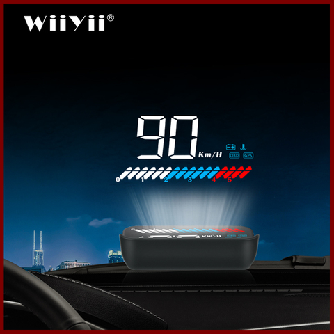 M7 hud – affichage tête haute pour voiture, avec double système GPS, affichage obd2 ► Photo 1/6