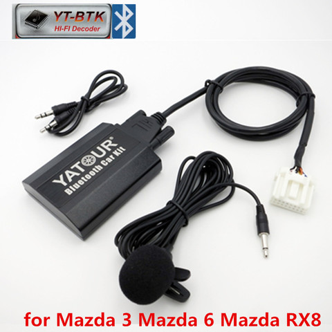 Yatour-Kit audio de voiture avec Bluetooth, changeur de musique numérique, lecteur MP3, adaptateur AUX pour Mazda 3/Mazda 6/Mazda RX8 ► Photo 1/6