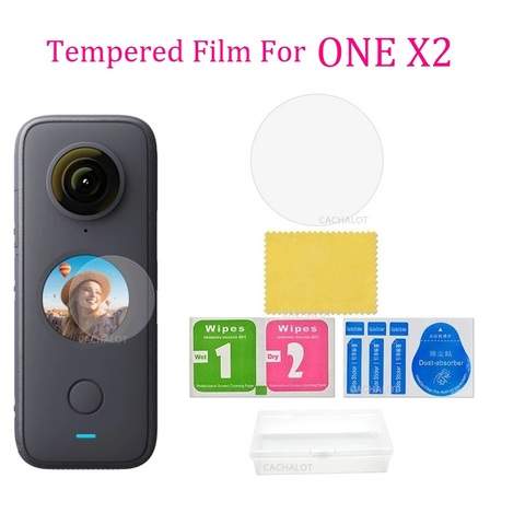 Protecteur d'écran pour Insta 360 ONE X2, Film en verre trempé, accessoire d'appareil photo ► Photo 1/4