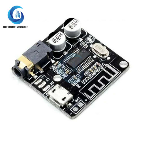 Bluetooth 5.0 Audio récepteur carte MP3 sans perte décodeur carte sans fil stéréo lecteur de musique pour voiture haut-parleur maison amplificateur bricolage ► Photo 1/6