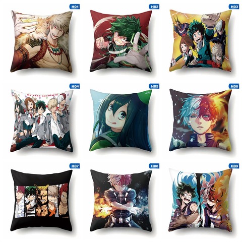 Anime Manga Boku pas de héros académique mon héros académique Midoriya Ikuhisa oreiller 45*45cm taie d'oreiller housse siège literie coussin ► Photo 1/6