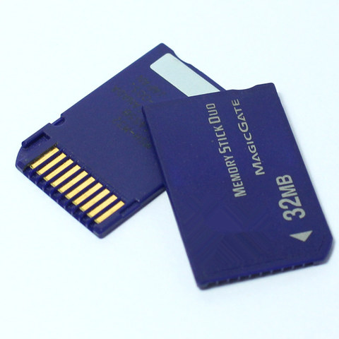 Original Carte mémoire Duo, 32 mo/64 mo/128 mo, carte MS, convertisseur/adaptateur pour PSP ► Photo 1/2