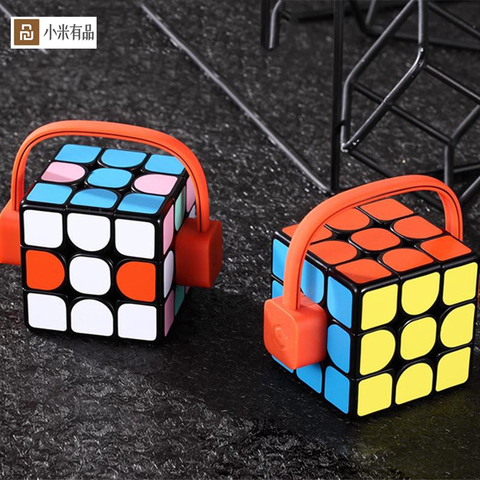 Xiaomi mijia Giiker super intelligent cube App à distance comntrol Professionnel Magic Cube Puzzles Colorés Éducatifs Jouets Pour homme femme ► Photo 1/6