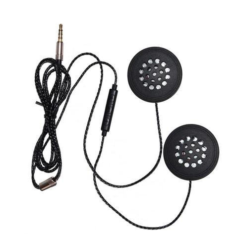 Haut-parleurs pour casque de moto, prise en charge des appels mains libres pour ordinateur Ios Android MP3 et équipement Audio 3.5mm ► Photo 1/6
