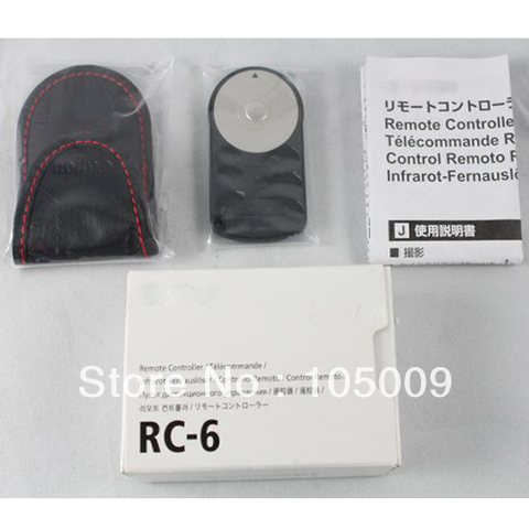 RC6 – télécommande d'obturation sans fil IR RC-6, pour appareil photo canon 5DII 6d 7d 60d 550D 500D 760D 600D 700D T5I T4I ► Photo 1/5