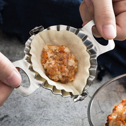 Moule pour boulettes en acier inoxydable, artefact manuel, moule pour boulettes de cuisine, petits outils, moule pour boulettes ► Photo 1/6