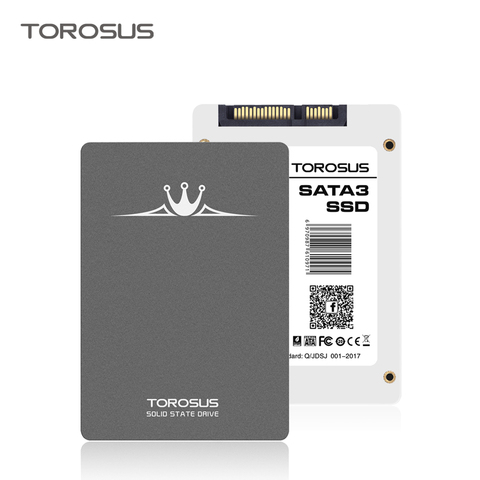 TOROSUS – disque dur SSD, SATA 3, 2.5 pouces, avec capacité de 60 go, 120 go, 240 go, 480 go, 1 to, pour ordinateur de bureau, pc portable ► Photo 1/5