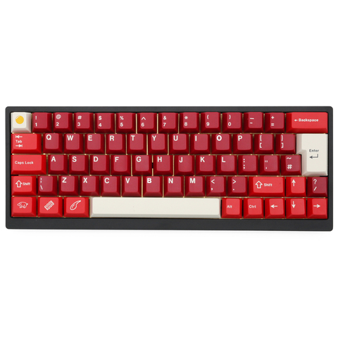 Clavier mécanique personnalisé avec PCB, compatible avec la programmation qmk, iso/UK/ue rgb 60% gh60, clavier mécanique personnalisé, rétroéclairé type c ► Photo 1/6