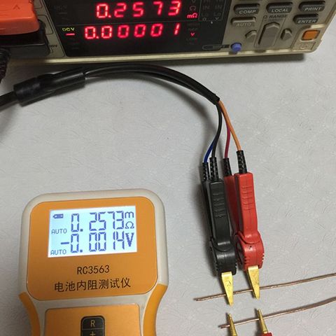 RC3563 analyseur de testeur de résistance interne de batterie portable pour la livraison directe de cellules sèches de batterie au plomb de véhicule de voiture ► Photo 1/6