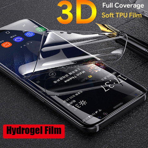 Film Hydrogel souple 10D pour Moto One Vision Z2 Z3 Z4 Play protecteur d'écran avant en TPU pour Motorola Moto G8 G7 G6 G5s E6 Plus ► Photo 1/6