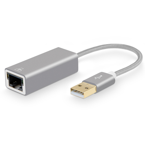 Adaptateur Ethernet USB Realtek RTL8152 câble ethernet USB 2.0 USB 2.0 à RJ45 carte réseau adaopter pour mac Os.Win10/8/7 ► Photo 1/5