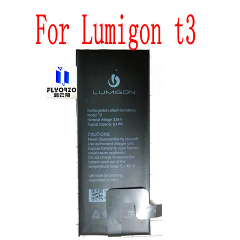 Batterie 8,4 wh T3 pour téléphone portable Lumigon t3, 100% neuf et Original de haute qualité ► Photo 1/1