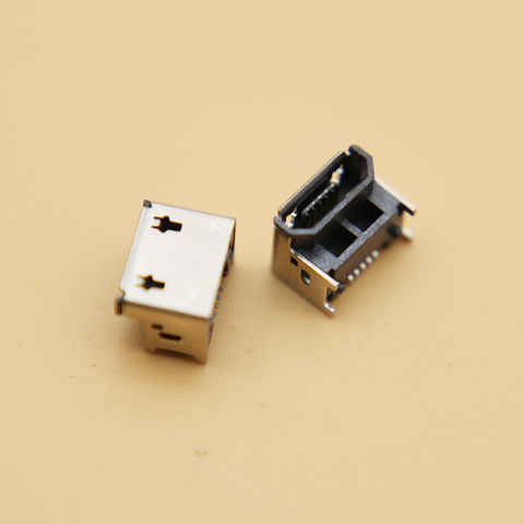 Connecteur Micro USB 2.0, 5 pièces, port de connexion 5p, prise de queue de données pour disque dur mobile WD USB ► Photo 1/4