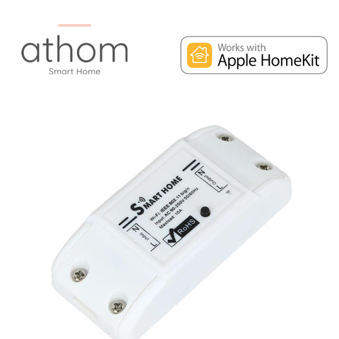 Le commutateur intelligent de relais de WIFi de Homekit pré-flashé d'athom fonctionne avec l'assistant à la maison ESP8266 ► Photo 1/2