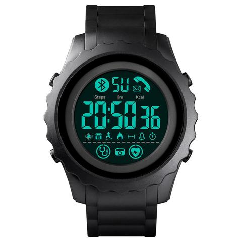 SKMEI montres intelligentes montre pour hommes numérique APP rappeler les calories Smartwatch étanche Bluetooth montre électronique pour Android IOS ► Photo 1/6