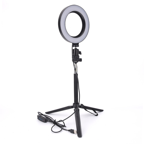 LED lumière annulaire Photo Studio caméra lumière photographie lumière vidéo à intensité variable pour Youtube maquillage Selfie avec trépied support pour téléphone ► Photo 1/6