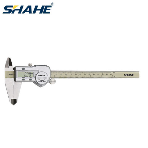 SHAHE – pied à coulisse numérique, micromètre électronique en acier inoxydable, 200/0.01mm, paquimetro numérique ► Photo 1/5