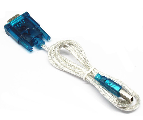 Nouveau Port USB vers RS232 COM, 1 pièce, adaptateur de câble, série, PDA, 9 broches DB9, support HL-340, Windows7-64 ► Photo 1/4