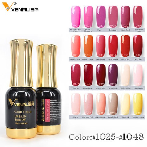 #60751 2022 offre spéciale Venalisa Gel vernis à ongles longue durée vernis à ongles vernis à ongles 12 ml 111 couleurs en option ► Photo 1/6