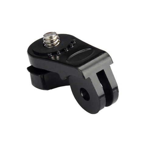 Adaptateur de Conversion universel 1/4 pouces Mini trépied support à vis pour GoPro accessoires pour Yi Eken Sjcam DJI caméras d'action ► Photo 1/6