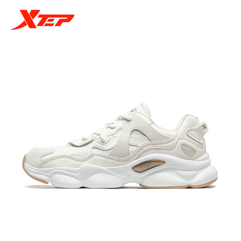 Xtep – baskets blanches pour hommes, chaussures décontractées, légères et assorties avec tout, chaussures de papa, tendance, nouvelle collection automne 2022, 880319320087 ► Photo 1/6