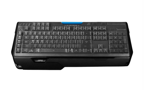 Housse de protection pour clavier de jeu Logitech G910 Orion, en Silicone Transparent ► Photo 1/5