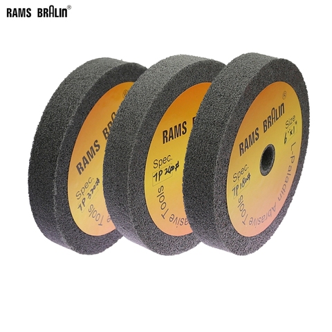 Roue Abrasive en acier inoxydable, 150x25mm, 1 pièce ► Photo 1/4