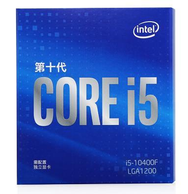 Intel Core i5-10400F i5 10400F 2.9 GHz Six-Core douze fils processeur d'unité centrale 65W LGA1200 nouveau et avec refroidisseur ► Photo 1/1