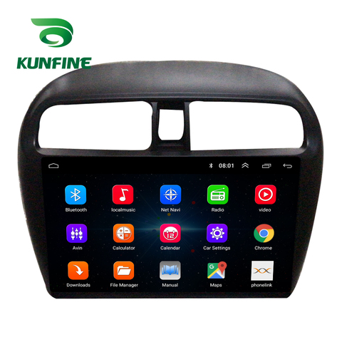 Autoradio Android 2012, DVD, Navigation GPS, lecteur stéréo sans pont, Octa Core, pour Mitsubishi Mirage (2022-10.0) ► Photo 1/6