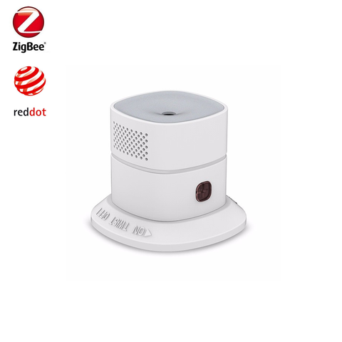 Heiman – détecteur de monoxyde de carbone Zigbee3.0, capteur d'alarme de gaz CO, Compatible avec SmartThings, passerelle assistant domestique Ziptao ► Photo 1/6