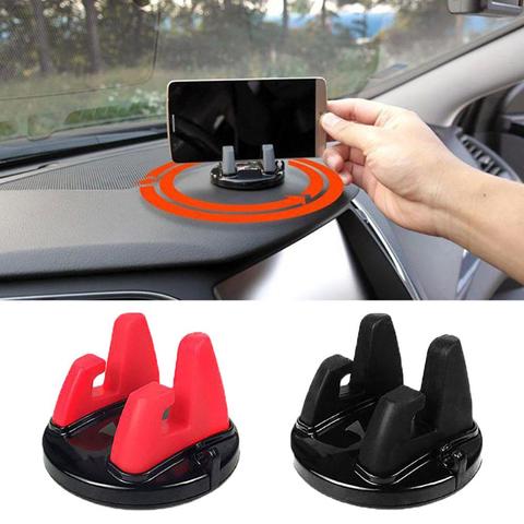 Tableau de bord de voiture universel antidérapant, support GPS rotatif à 360 degrés pour téléphone portable, peut tenir le téléphone portable de manière stable, 2022 nouveau ► Photo 1/6