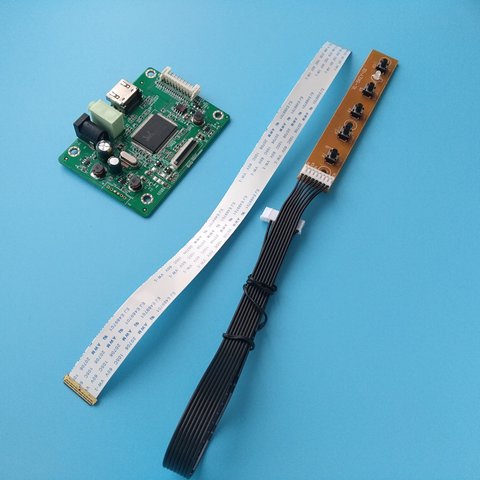 Kit d'installation autonome d'un mini écran EDP LED pour moniteur Audio LCD 15.6 